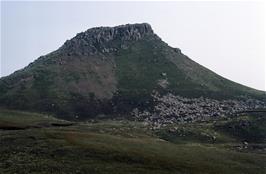 The volcano-like summit of Dun Caan