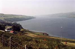 View along Loch Harport from Merkadale, Isle of Skye