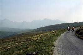 View of the Cuillin Hills on the road to Glenbrittle