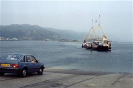 The ferry from Kyleakin to Kyle of Lochalsh