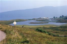 View across Loch a Mhuilinn towards Milltown and Applecross