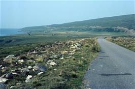 The desolate coastal scenery near Callakille