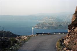 View across Loch Shieldaig from the descent to Ardheslaig