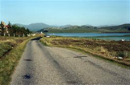 Heading back towards Badachro along Loch Bad na-Achlaise