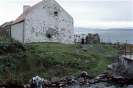 The spectacular location of Achininver youth hostel