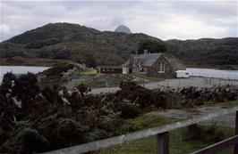 Lochinver primary school, just up the hill from the village