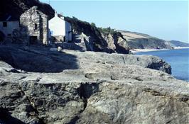 View of Hallsands from the far side, looking back towards Beesands