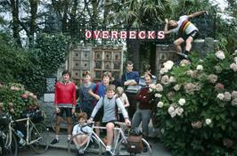 The group at Salcombe youth hostel