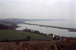 Slapton Ley, taken from the descent from Widewell to Torcross