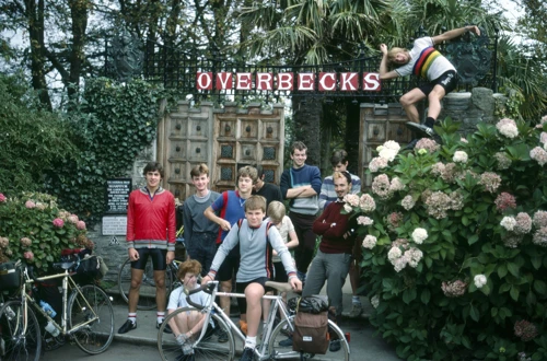 The group at Salcombe youth hostel