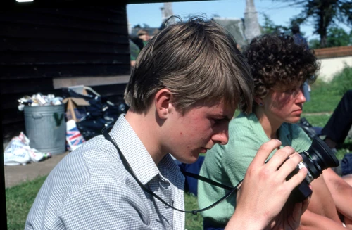 Some of the Exeter A-Section youngsters at Kenton