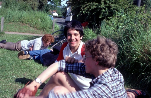 Some of the Exeter A-Section youngsters at Kenton