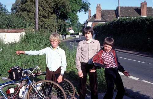 Matthew Tewson with Exeter A-Section members at Kenton