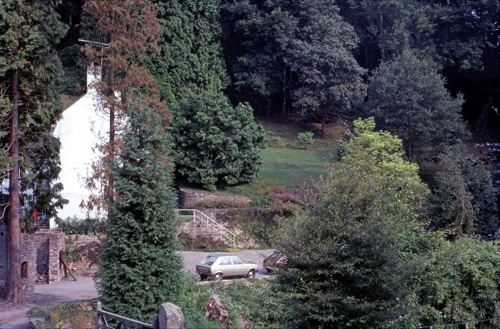 A delightful residence at Whitebrook, on our route out of the Wye Valley