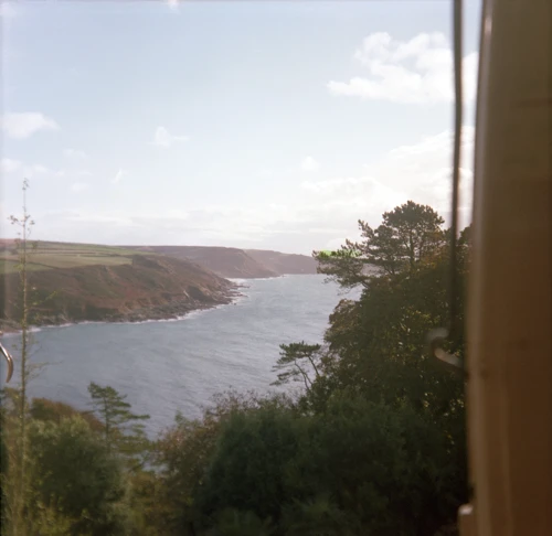 The view from our dormitory window at Salcombe youth hostel.  (Photo: Kevin Presland)