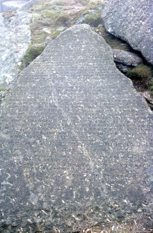 17 Jan 1982 · Ten Commandments Stone